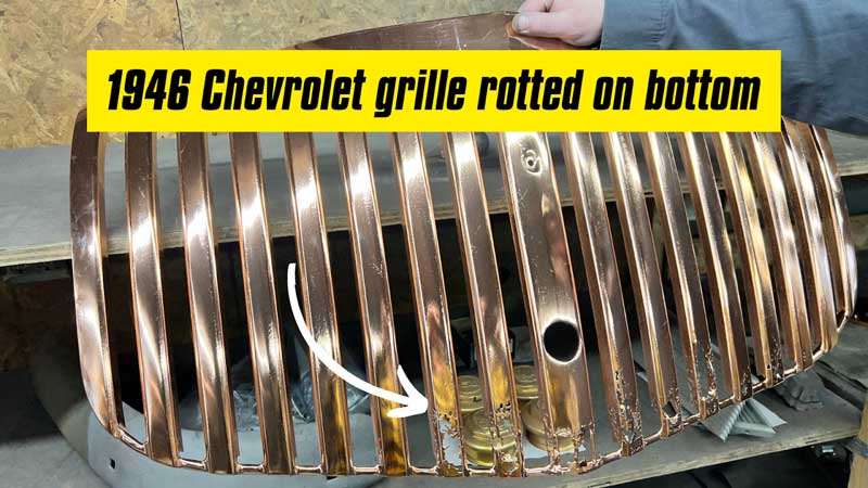 1946 Chevrolet grille